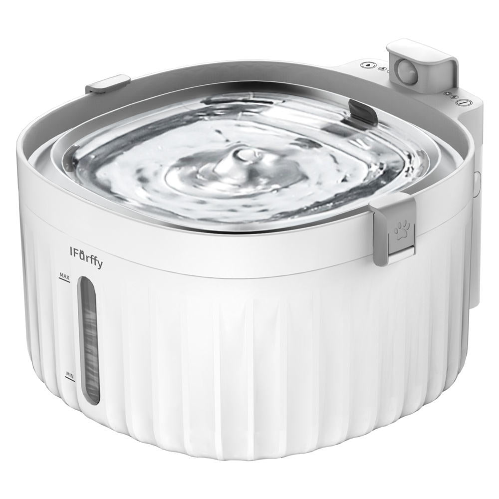 Automatic Smart Pet Water Fountain – Stainless Steel Cat & Dog Drinking Dispenser - woofyluxe