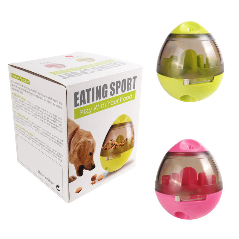 Pet Food Feeder Dispenser Funny Toy – Interactive IQ Training Slow Feeder for Dogs & Cats - woofyluxe