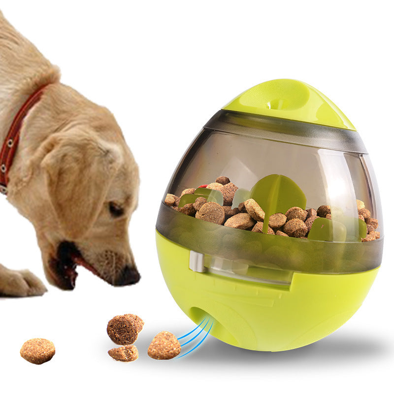 Pet Food Feeder Dispenser Funny Toy – Interactive IQ Training Slow Feeder for Dogs & Cats - woofyluxe