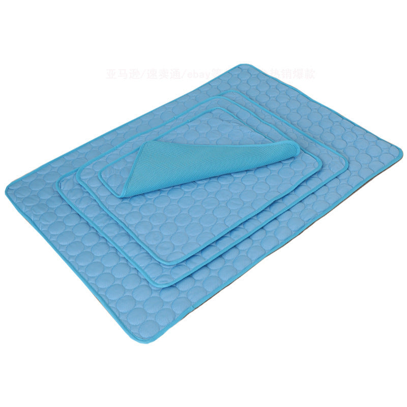 Cooling Pet Sofa Mat for Dogs and Cats – Summer Breathable Mesh Bed, Multiple Sizes (XS–2XL) - woofyluxe