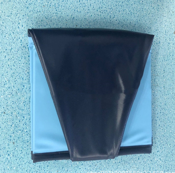 Foldable Pet Dog Swimming Pool – Durable Outdoor Bath Tub for Large Dogs & Kids (PVC Material, Multiple Sizes) - woofyluxe