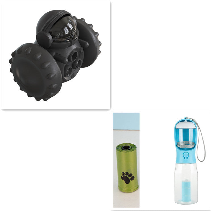 Multifunctional Smart Pet Feeder Toy Car – Interactive Slow Food Puzzle for Cats & Dogs (ABS, Anti-Choke Design) - woofyluxe