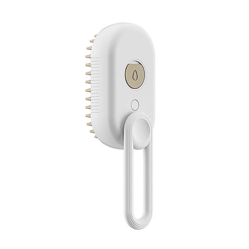 3-in-1 Electric Steam Pet Brush for Dogs & Cats – Hair Removal, Massage & Anti-Static Grooming Comb - woofyluxe