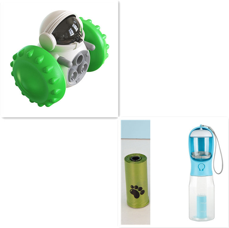 Multifunctional Smart Pet Feeder Toy Car – Interactive Slow Food Puzzle for Cats & Dogs (ABS, Anti-Choke Design) - woofyluxe