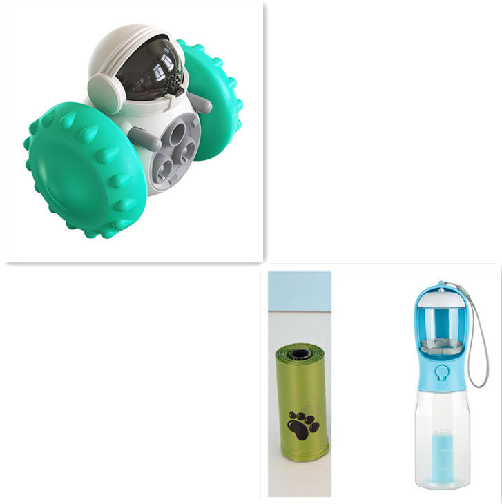 Multifunctional Smart Pet Feeder Toy Car – Interactive Slow Food Puzzle for Cats & Dogs (ABS, Anti-Choke Design) - woofyluxe