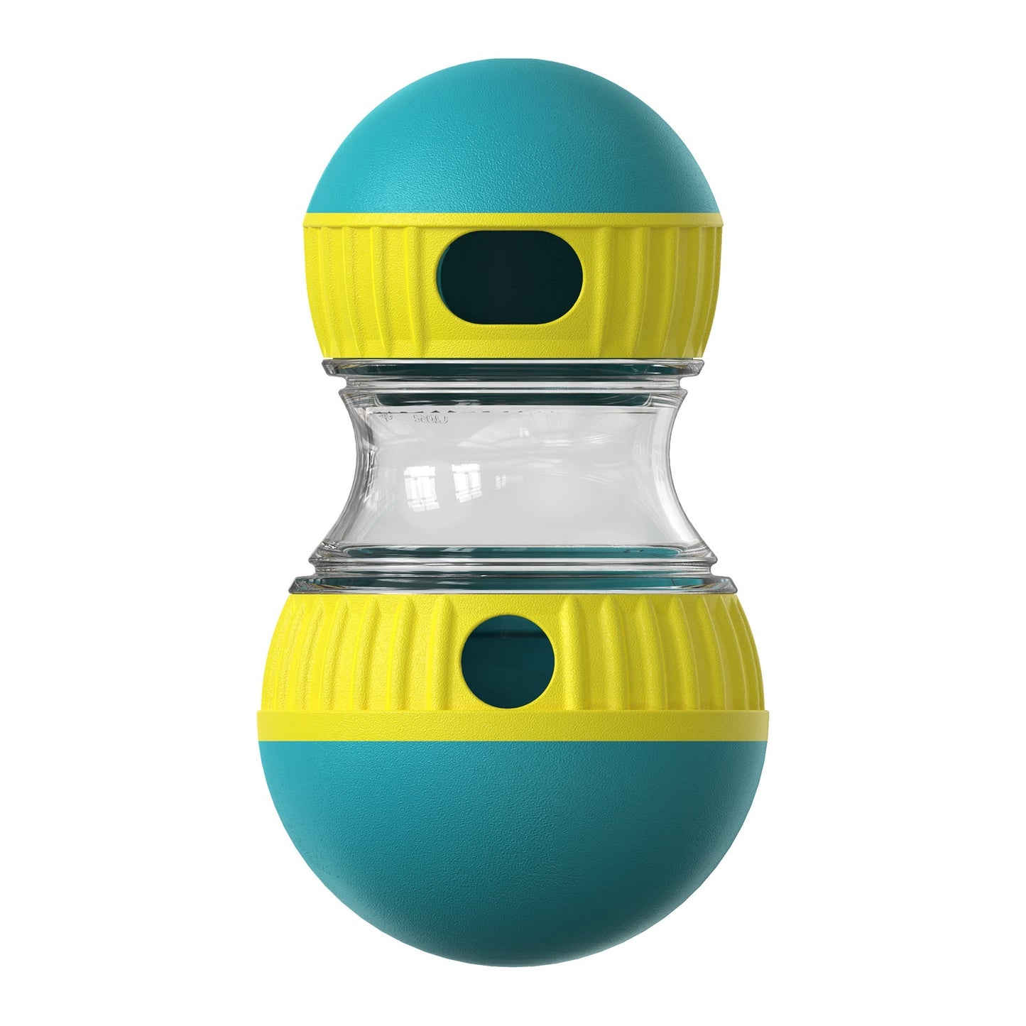 Food Dispensing Dog Toy Tumbler – Interactive Puzzle Ball, Slow Feeder, IQ Training, and Stomach Protection for Pets - woofyluxe
