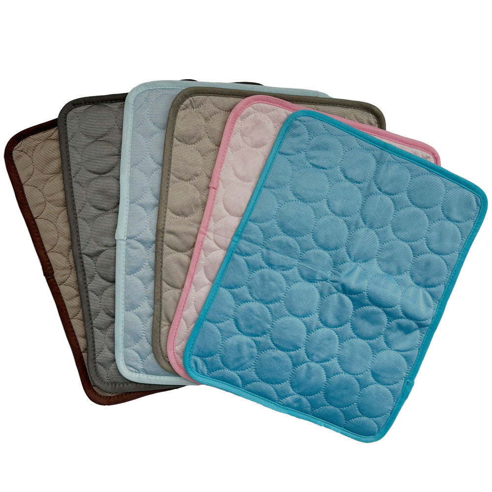 Cooling Pet Sofa Mat for Dogs and Cats – Summer Breathable Mesh Bed, Multiple Sizes (XS–2XL) - woofyluxe