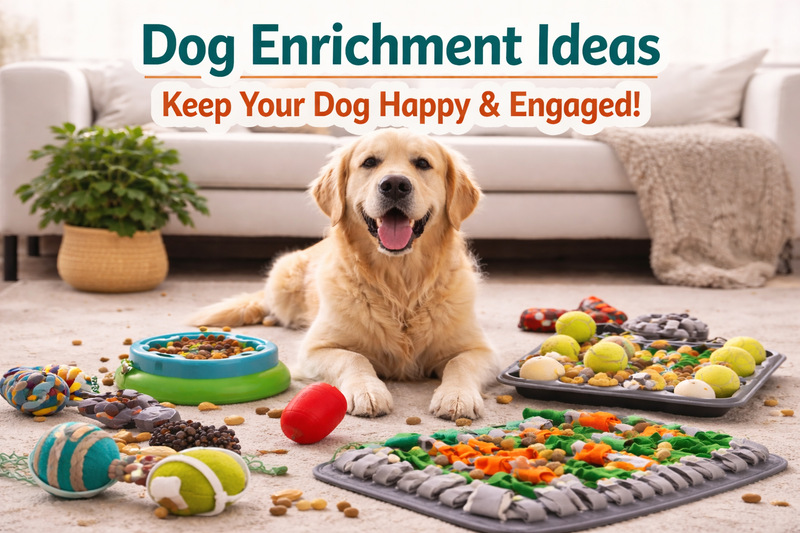 The Ultimate Guide to Dog Enrichment: Mental Stimulation Ideas to Prevent Boredom & Behavior Problems