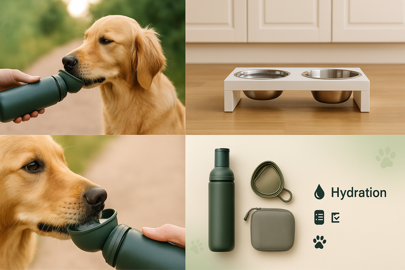 The Complete 2025 Guide to Dog Hydration: How Much Water Dogs Need, Warning Signs, and Travel Tips
