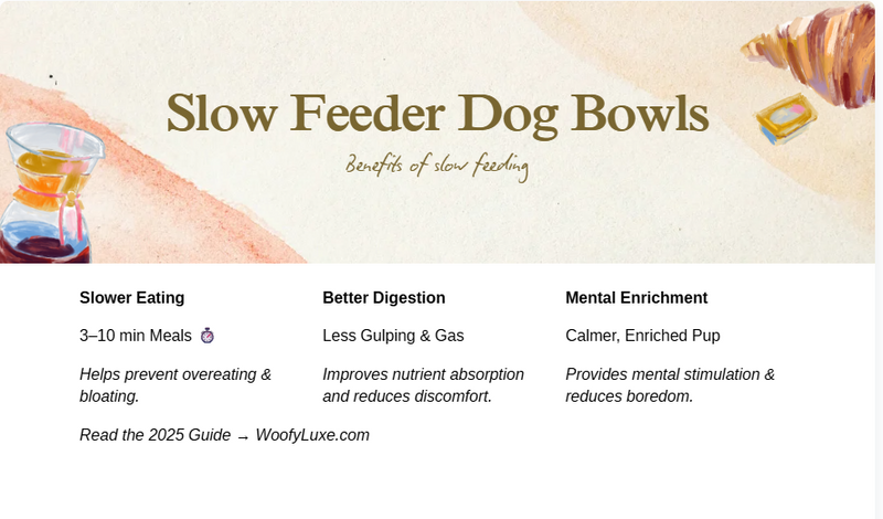 Slow Feeder Dog Bowls (2025): Benefits, Risks, Sizing & Training Tips