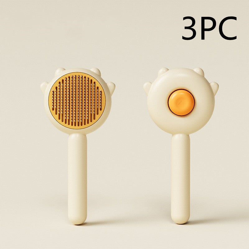 Cat & Dog Massage Comb – Magic Hair Removal Brush | Pet Grooming & Cleaning Tool - woofyluxe