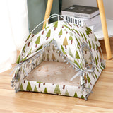 Cat Tent House – Enclosed Portable Pet Bed for Small & Medium Cats and Dogs | Waterproof & Breathable Fabric - woofyluxe