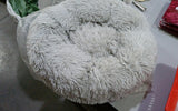 Calming Donut Dog Bed – Round Plush Pet Nest for Small Dogs & Cats (3 Sizes) - woofyluxe