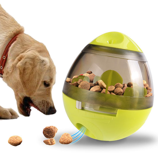Pet Food Feeder Dispenser Funny Toy – Interactive IQ Training Slow Feeder for Dogs & Cats - woofyluxe