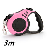 Automatic Retractable Pet Leash – 3M/5M Dog Walking Rope with One-Hand Brake for Small Pets - woofyluxe